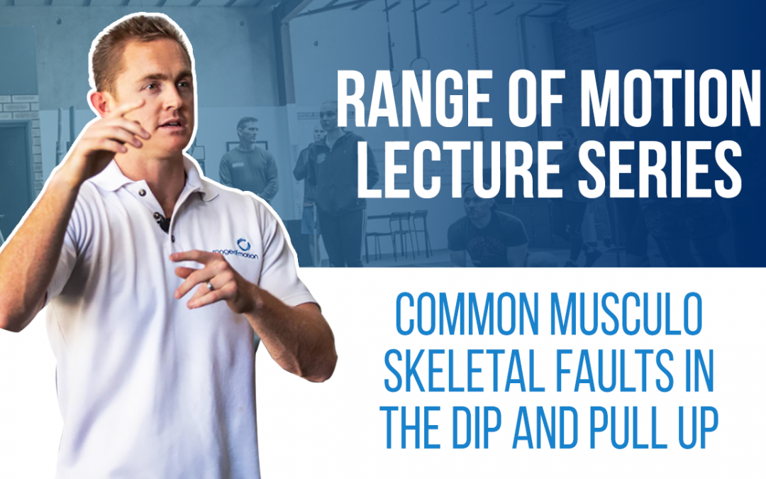 Common musculo skeletal faults in the dip and pull up