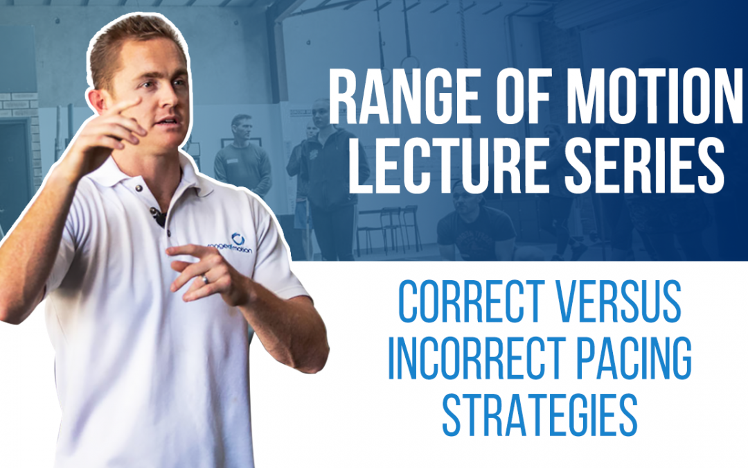 Correct versus incorrect pacing strategies