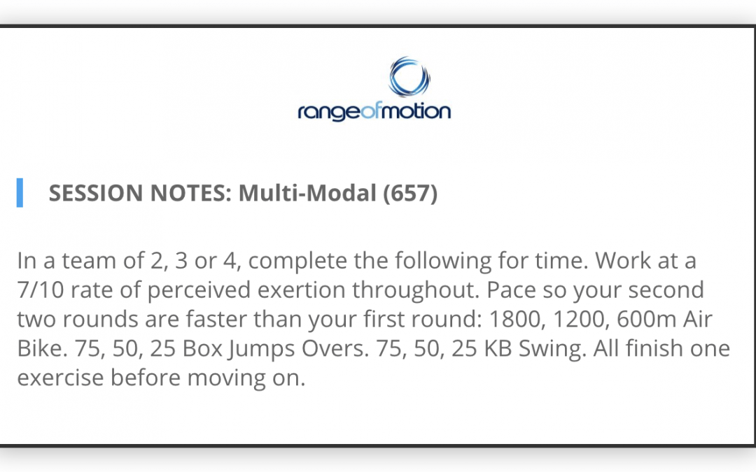 SESSION NOTES: Multi-Modal (657)