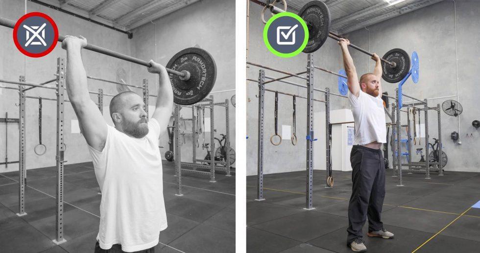 Bent arms overhead. Overhead Movement Therapy. • Range Of Motion