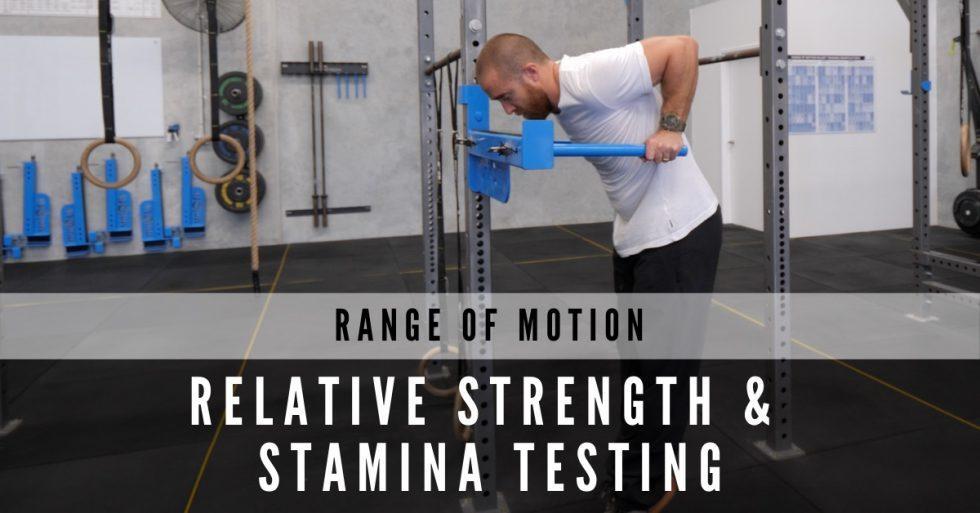 digital range of motion testing