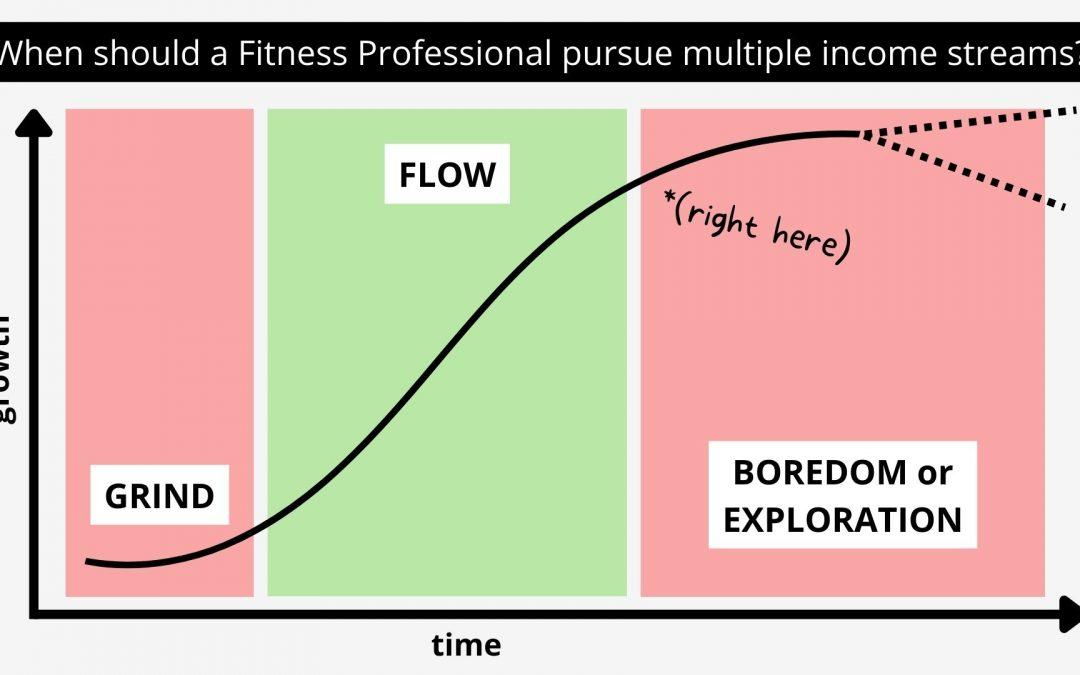 When should a Fitness Professional pursue multiple income streams?
